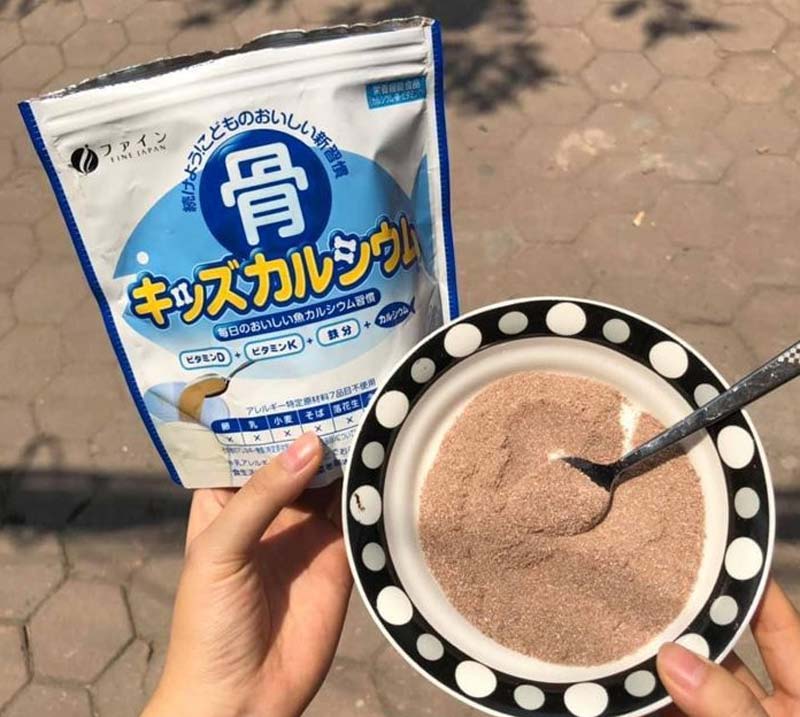 Bột canxi cá tuyết