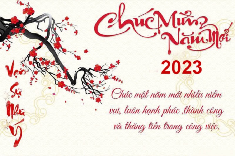 Chúc mừng năm mới 2023