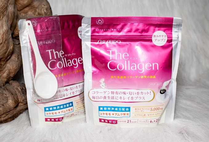 Bột Shiseido The Collagen cũng được nhiều chị em tin dùng