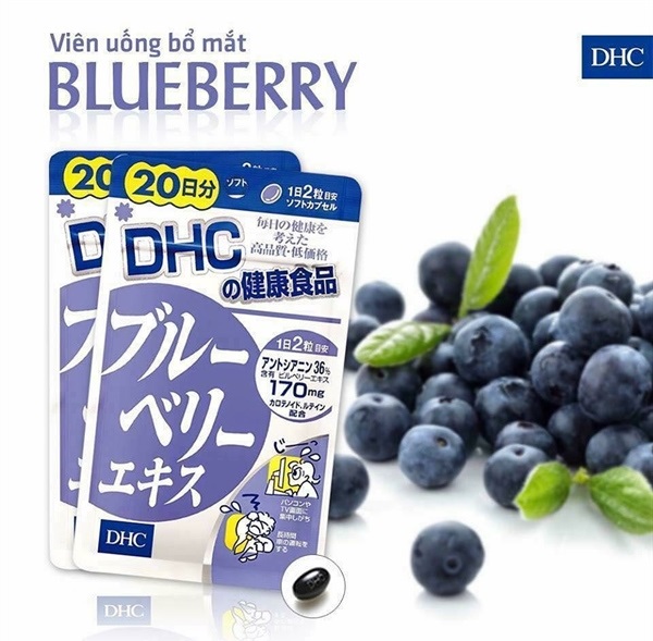 Viên uống bổ mắt Blueberry DHC