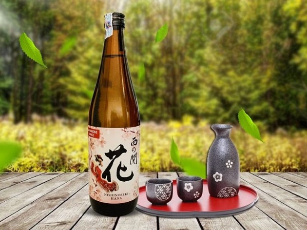 Rượu Sake Nishi no Seki Hana & Junmai 