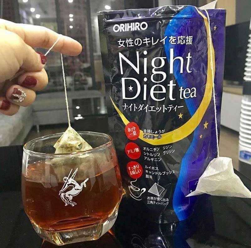 Trà giảm cân Orihiro Night Diet Tea Nhật Bản