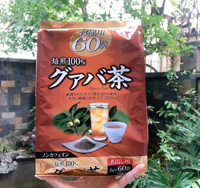 Trà giảm cân lá ổi Orihiro Guava 