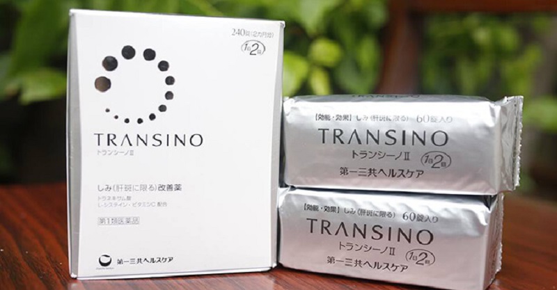 Viên uống giảm nám Transino Whitening