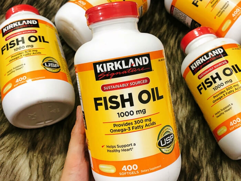 Thuốc bổ mắt Fish Oil Kirkland là dòng thực phẩm chức năng có xuất xứ từ Mỹ khá nổi tiếng tại thị trường Việt Nam