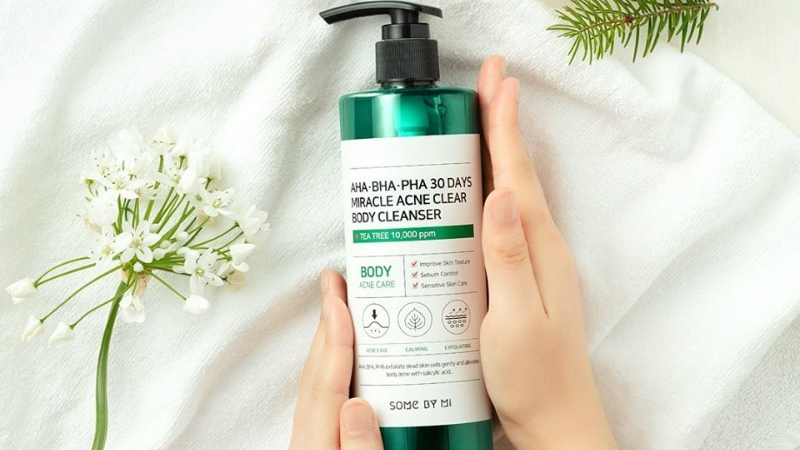 Sản phẩm AHA-BHA-PHA 30 Days Miracle Acne Clear Body Cleanser 400g đến từ thương hiệu nổi tiếng hàng đầu tại Hàn Quốc và được nhiều chị em Việt Nam ưa chuộng - Some By Mi