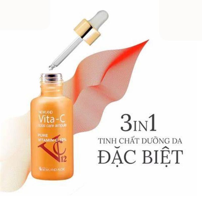 Serum vitamin c hàn quốc Vita-C Newland chứa tới 12% tế bào gốc