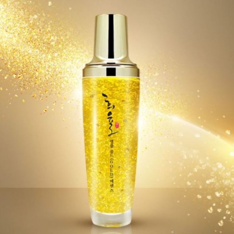 Serum vàng 24k hàn quốc Lebelage HeeYul Premium Gold Essence chứa thành phần gồm có tinh bột vàng nguyên chất và hàng loạt các thảo dược tự nhiên