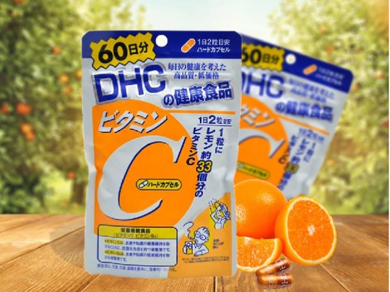 Sản phẩm viên uống bổ sung vitamin C DHC thật có thiết kế sắc nét, đóng gói chắc chắn, có đủ thông tin về thành phần