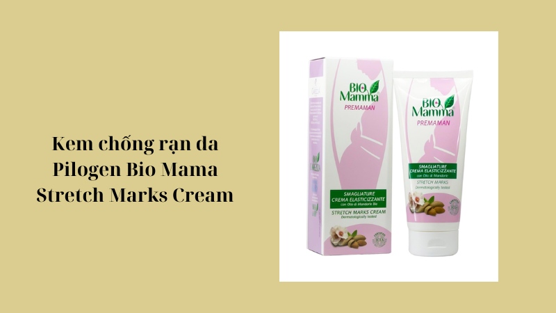 Kem chống rạn da Pilogen Bio Mama Stretch Marks Cream của thương hiệu Biomama có xuất xứ từ nước Ý