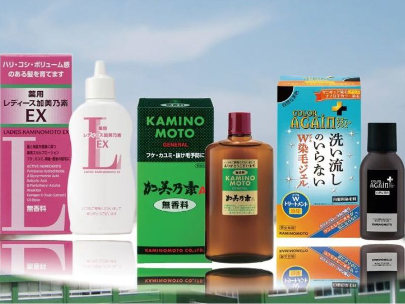 Kaminomoto là công ty đi đầu về các dòng sản phẩm hỗ trợ mọc tóc của Nhật Bản 