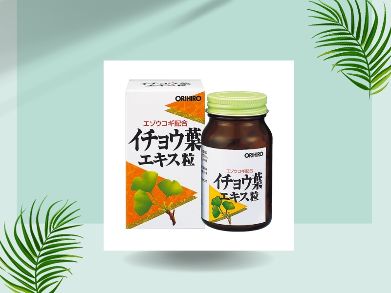 Viên uống bổ não Orihiro Ginkgo Biloba được sản xuất dựa trên công nghệ bào chế hiện đại, với bảng thành phần lành tính