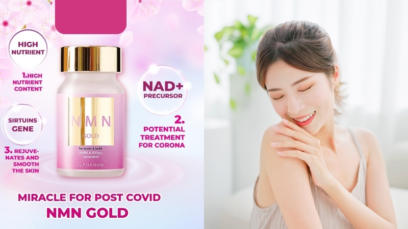 Viên uống trẻ hóa Aishitoto NMN Gold là sản phẩm có chứa thành phần Nicotinamide Mononucleotide (NMN) với hàm lượng lên đến 4500mg