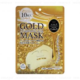 Mặt nạ vàng dưỡng da Japan Gals Gold Hyaluronic Acid 10 miếng