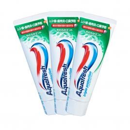 Combo 3 kem đánh răng Aquafresh trà xanh 140g