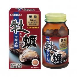 Tinh chất hàu tươi hỗ trợ tăng cường sinh lực nam Orihiro 120 viên