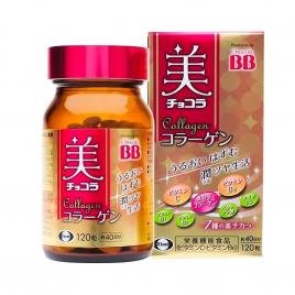 Viên uống đẹp da BB Chocola Collagen Eisai 120 viên