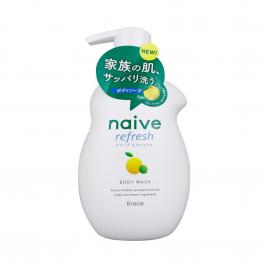 Sữa tắm hương chanh Kracie Refresh Naive 530ml