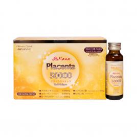 Nước uống tinh chất nhau thai Kaza Placenta 50000mg (Hộp 10 chai x 50ml)