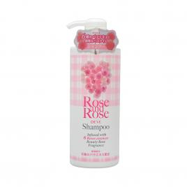 Dầu gội chiết xuất từ 6 loại hoa hồng Kumano Deve Rose & Rose 600ml