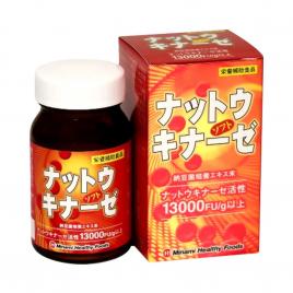 Viên uống hỗ trợ điều trị tai biến Minami Healthy Foods Nattokinase Soft 13000FU 90 viên