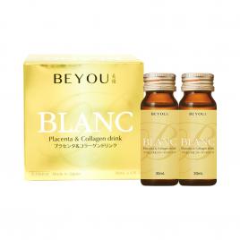 Nước uống Collagen & Placenta Waki Pharmaceutical Beyou Blanc 6.000mg (Hộp 6 chai x 30ml)