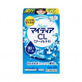 Nước nhỏ mắt đeo kính áp tròng Senju New Mytear CL Cool Hi-a 15ml (Màu xanh dương)