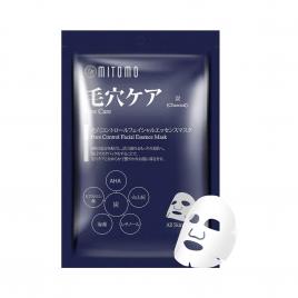 Mặt nạ than tre Mitomo Japan Charcoal Pore Care 1 miếng