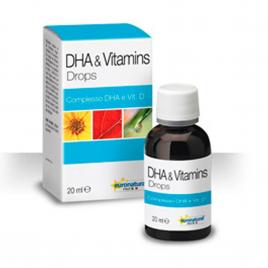 Nước bổ sung DHA & Vitamin Drops Euronatural dành cho bé lọ 20ml