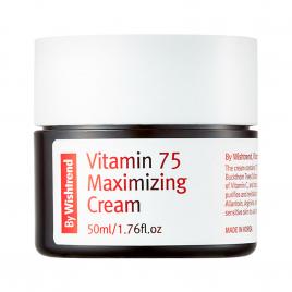 Kem dưỡng cấp ẩm sáng da 75% By Wishtrend Vitamin 75 Maximizing Cream 50ml