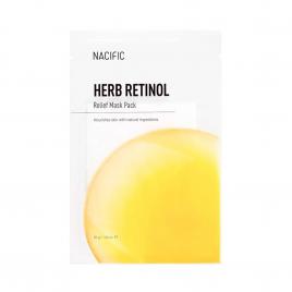 Mặt nạ cải thiện nếp nhăn, tăng đàn hồi da Nacific Herb Retinol Relief Mask Pack 30g