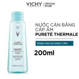 Nước Cân Bằng Cấp Ẩm Dành Cho Da Nhạy Cảm VICHY Pureté Thermale Perfecting Toner Pháp 200ml