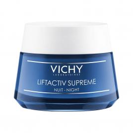 Kem Dưỡng Chống Nhăn, Làm Săn Chắc Da Ban Đêm VICHY Liftactiv Night Supreme Anti-Wrinkle & Firming Correcting Care Pháp 50ml