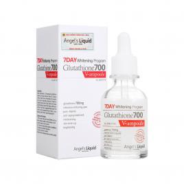 Tinh Chất Dưỡng Trắng, Se Khít Lỗ Chân Lông Angel's Liquid 7 Day Whitening Program Glutathione 700 V Ampoule Hàn Quốc 30ml