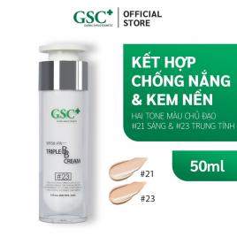 Kem Nền Chống Nắng GSC Triple BB Cream SPF50+/PA+++ 50ml