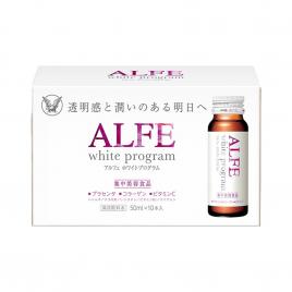 Nước Uống Collagen Trắng Da Và Dưỡng Ẩm Daido ALFE White Program (Hộp 10 Chai X 50ml)