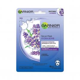 Mặt Nạ Cấp Ẩm Và Làm Dịu Da Tinh Chất Hoa Oải Hương Garnier Hydra Bomb Lavender Serum Mask 28g