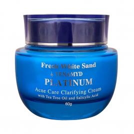 Kem Dưỡng Dành Cho Da Mụn Fresh White Sand By Tenamyd Platinum Acne Care Clarifying Cream 60g