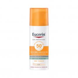 Kem Trang Điểm Chống Nắng Kiểm Soát Nhờn Eucerin Sun Dry Touch Cc Oil Control SPF50+ 50ml