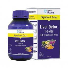 Viên uống giải độc gan Henry Blooms Liver Detox 1-a-day 60 viên 