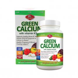 Viên Uống Bổ Sung Canxi Hữu Cơ Olympian Labs Green Calcium 100 Viên