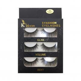 Lông mi giả K'Bloom 3 Fashion Eyelashes