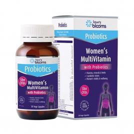 Viên Uống Bổ Sung Vitamin Tổng Hợp Cho Nữ Henry Blooms Women's Probiotic Multivitamin 30 Viên