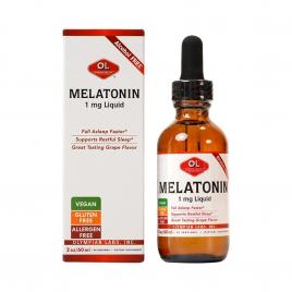 Siro uống hỗ trợ điều hòa, cải thiện giấc ngủ Olympian Labs Melatonin 1mg 60ml