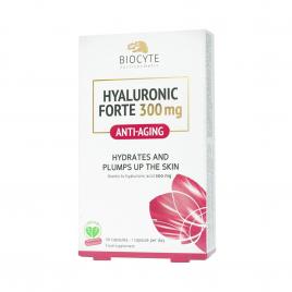 Viên uống giảm nhăn, cấp ẩm Biocyte Hyaluronic Forte 300mg (Hộp 2 vỉ x 15 viên)