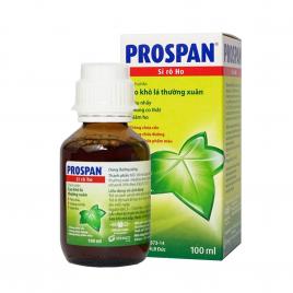 Siro ho thảo dược hỗ trợ điều trị viêm phế quản Prospan Cough Syrup 100ml
