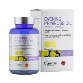 Viên uống cân bằng nội tiết tố hoa anh thảo Careline Evening Primrose Oil 1000mg 60 viên