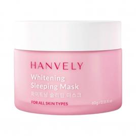 Mặt nạ ngủ cấp ẩm và làm trắng tức thời Hanvely Whitening Sleeping Mask 60g