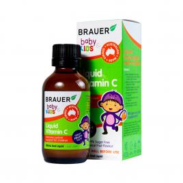 Nước uống bổ sung Vitamin C cho bé Brauer Liquid Vitamin C 100ml