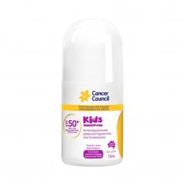 Kem chống nắng dạng lăn dành cho trẻ em Cancer Council Kids Roll On SPF50+UVA-UVB 75ml